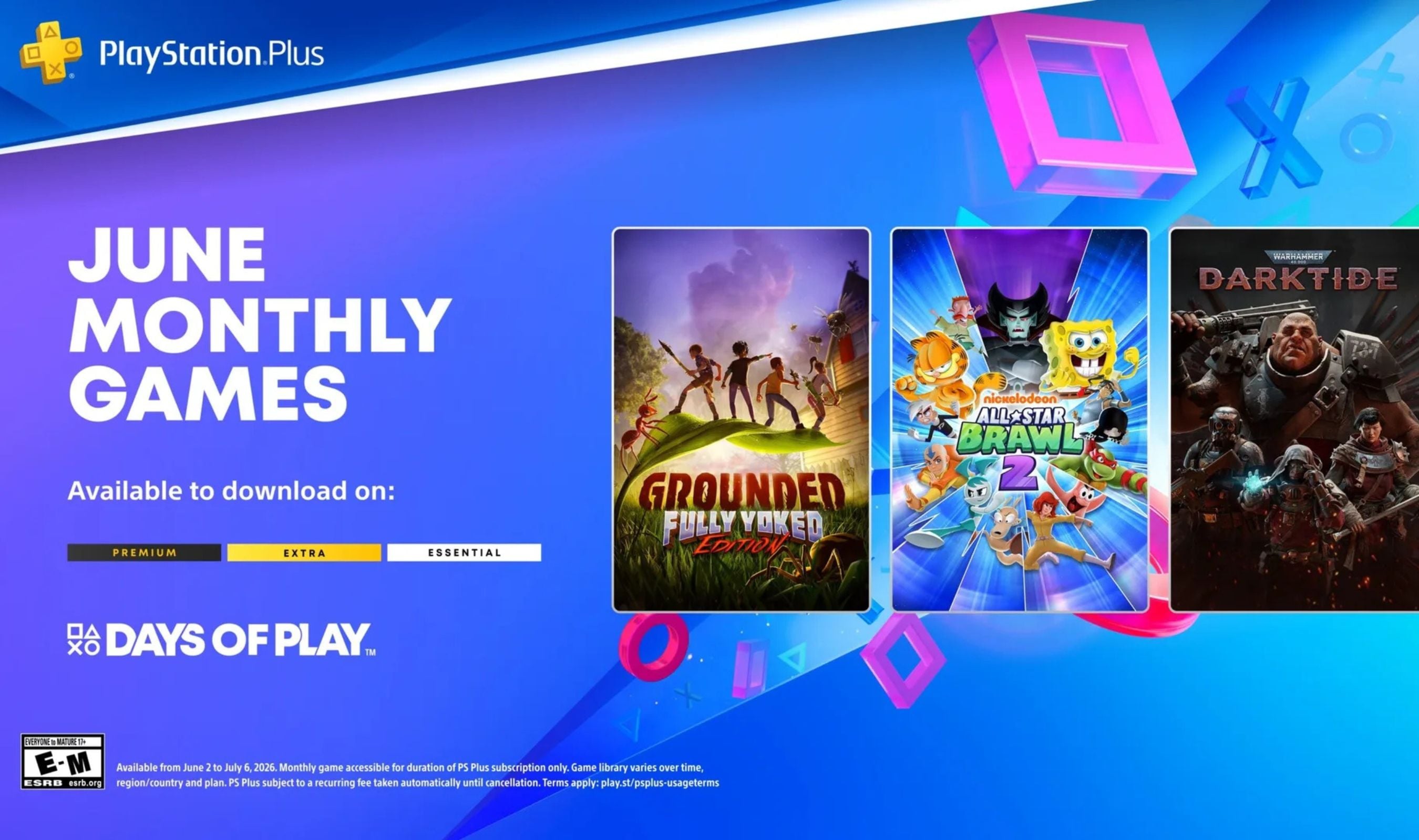 PlayStation Plus June lineup features three co-op games following the price hike