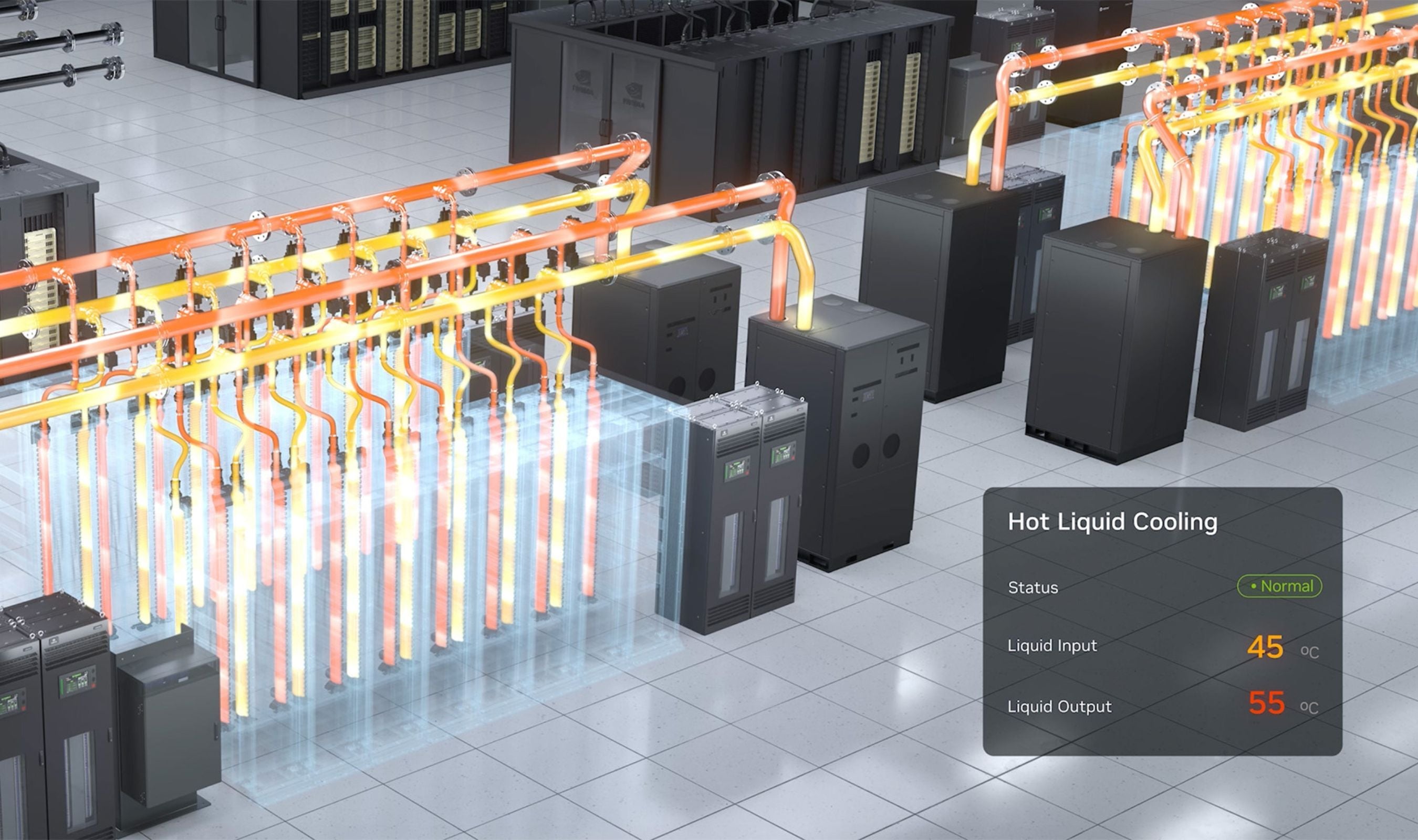 Nvidia Claims 100 Percent Water Use Reduction Inside Data Centers With Liquid Cooling