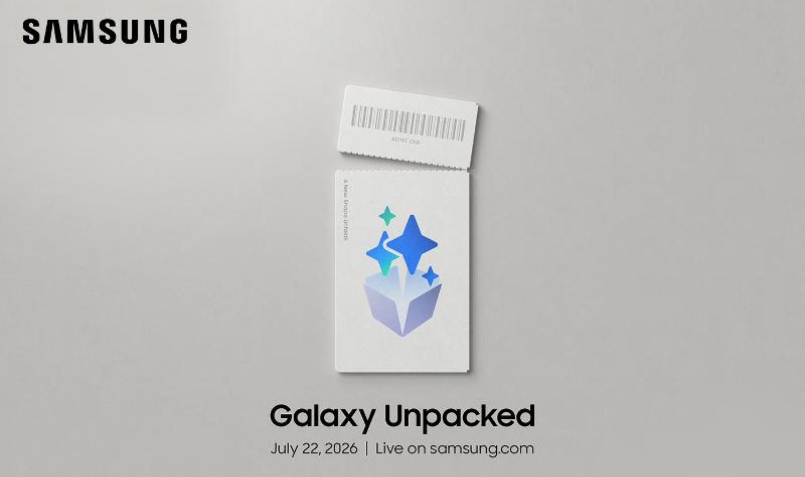 Samsung Announces Galaxy Z Fold 8 with Wider Design on July 22