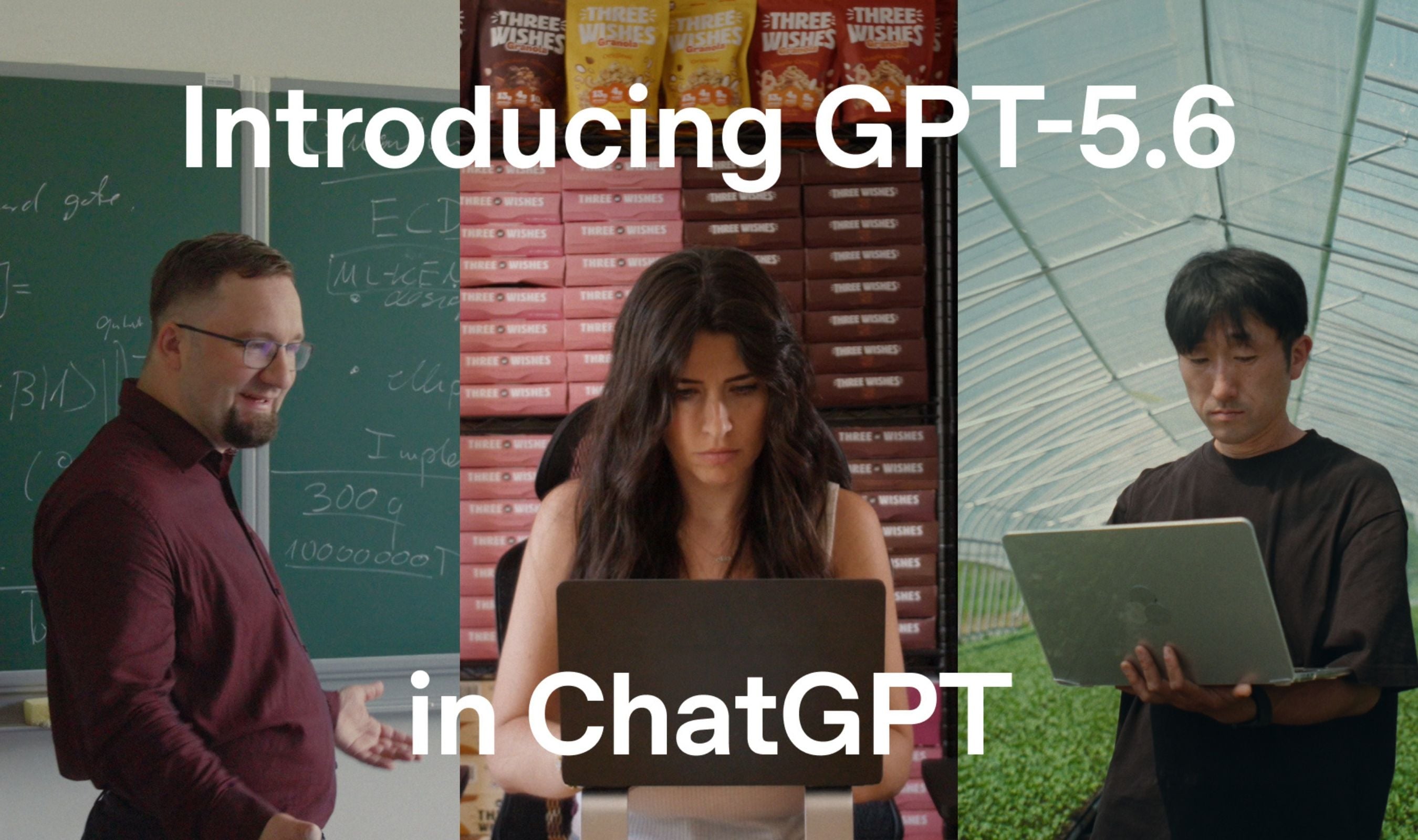 OpenAI Launches GPT-5.6 with Three Models and a New ChatGPT Work Agent