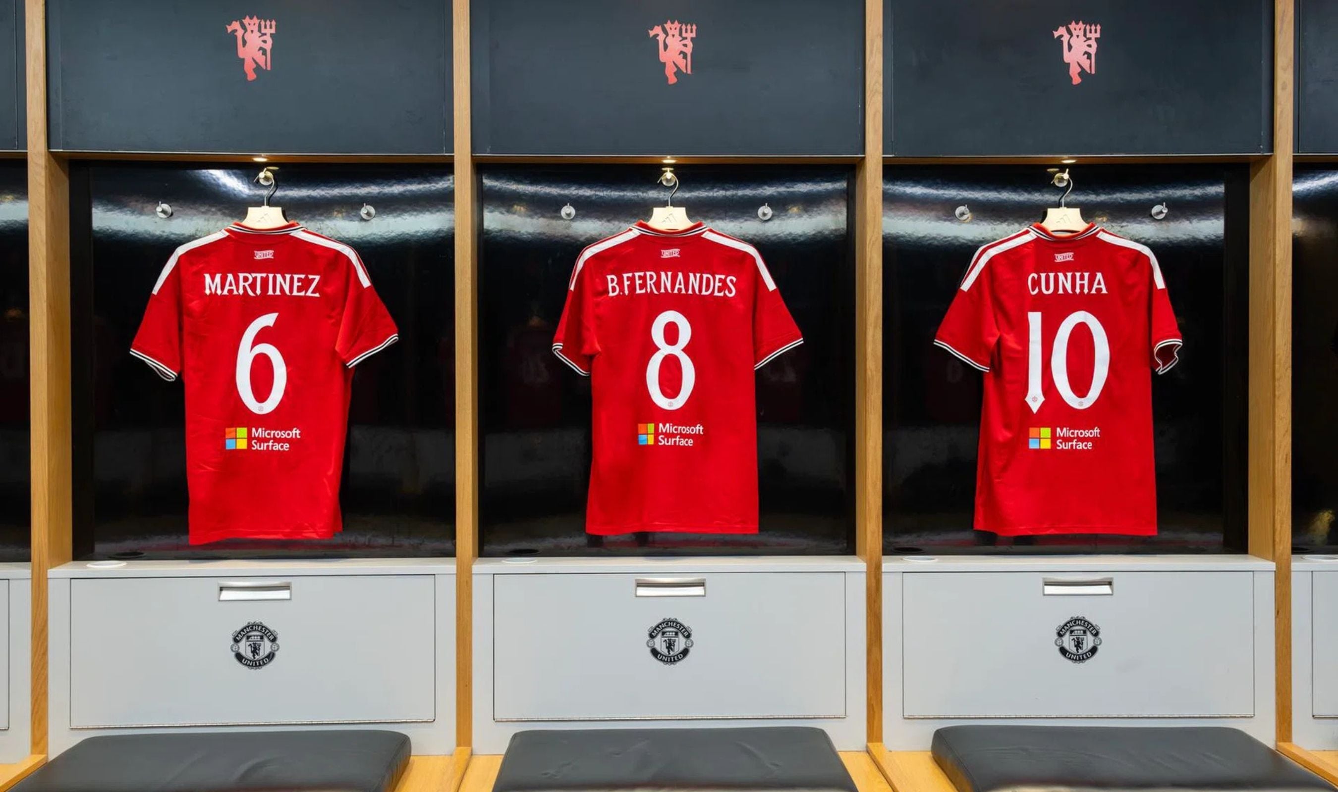 Microsoft Surface logo appears on Manchester United shirts starting July 18