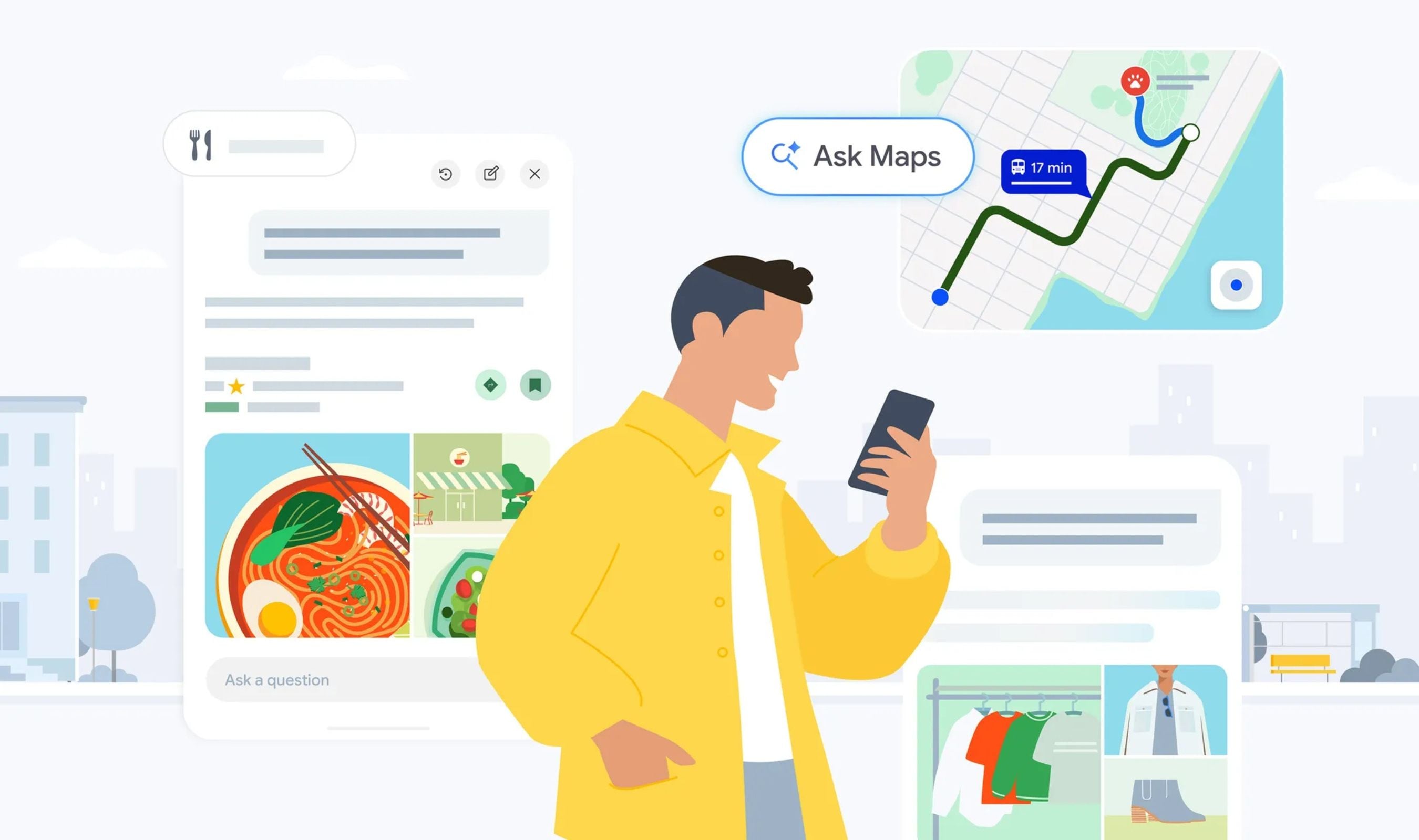 Google Maps AI Assistant Can Now Order Food and Find Hotels