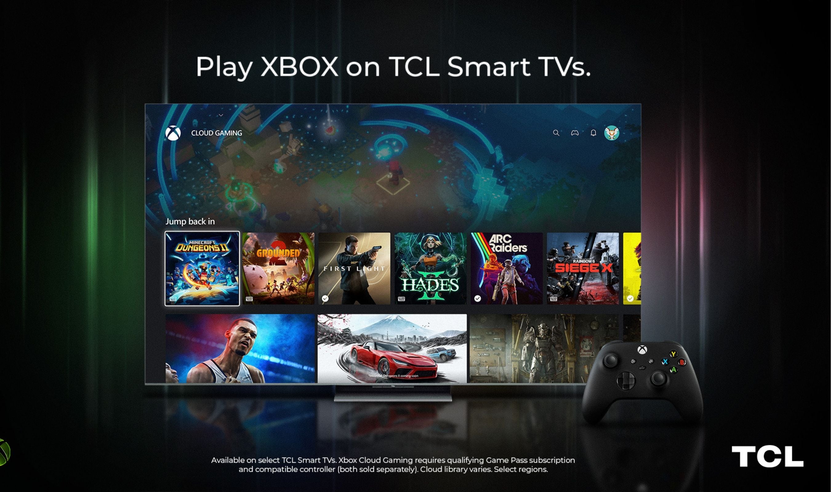 Xbox App Set for Select TCL Smart TVs, Microsoft Says