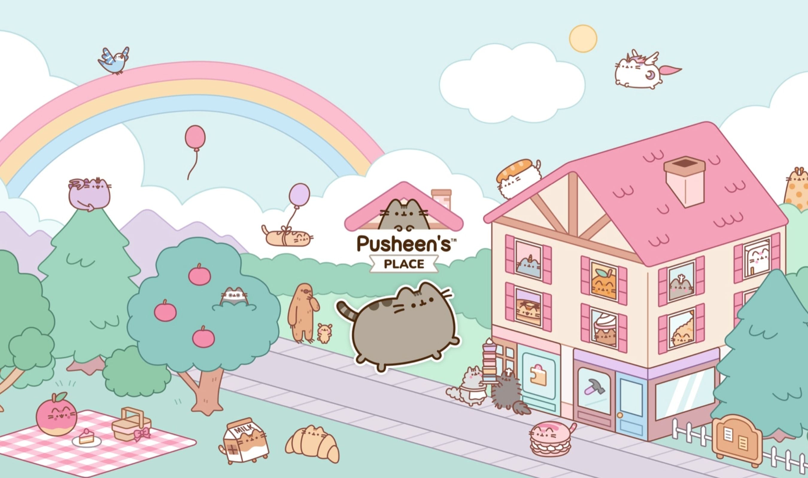 Pusheen's Place, First Licensed Pusheen Game, Hits Apple Arcade Oct. 1