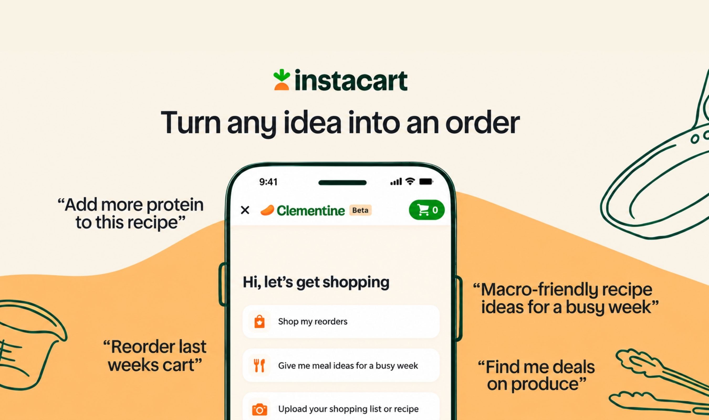 Instacart Launches Clementine AI Shopping Assistant