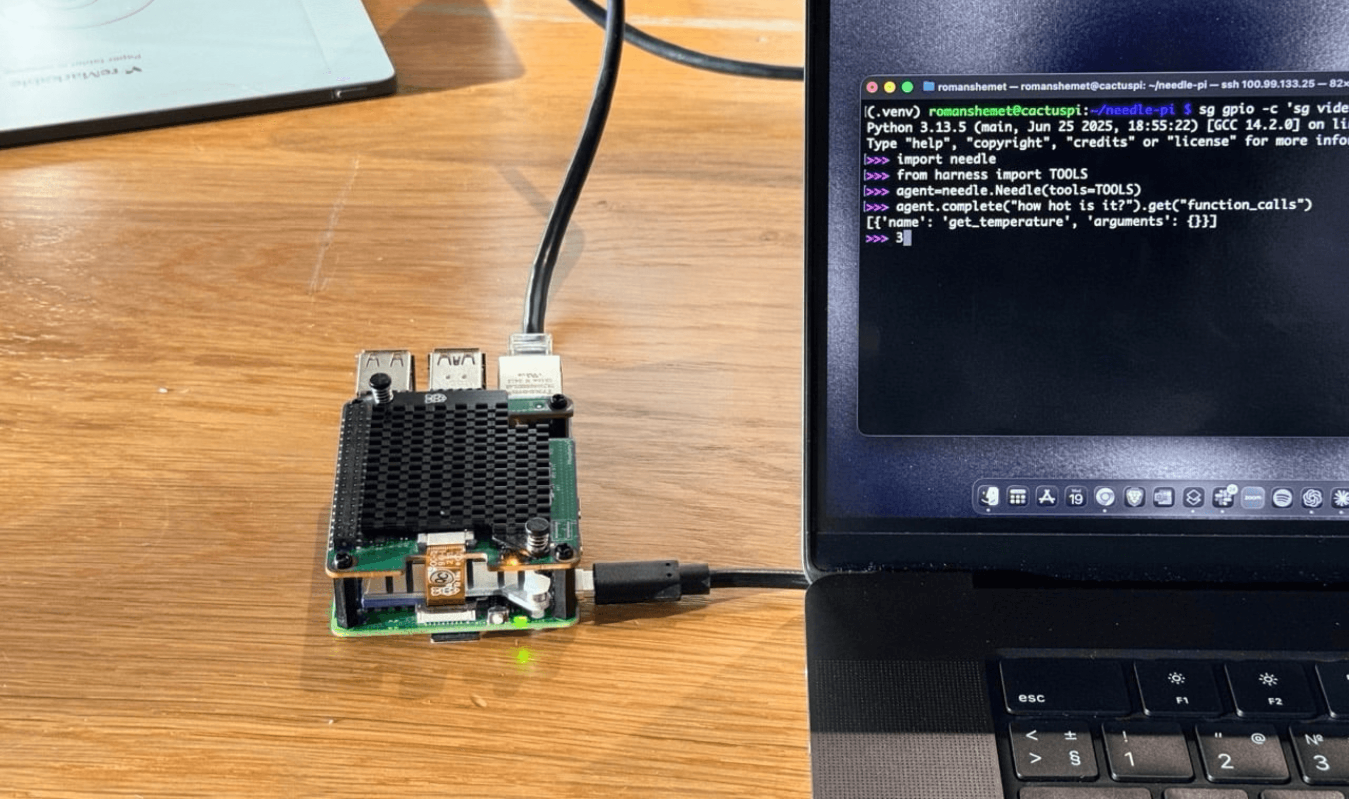 Needle 2 Brings 14MB Function-Calling AI to Raspberry Pi 5