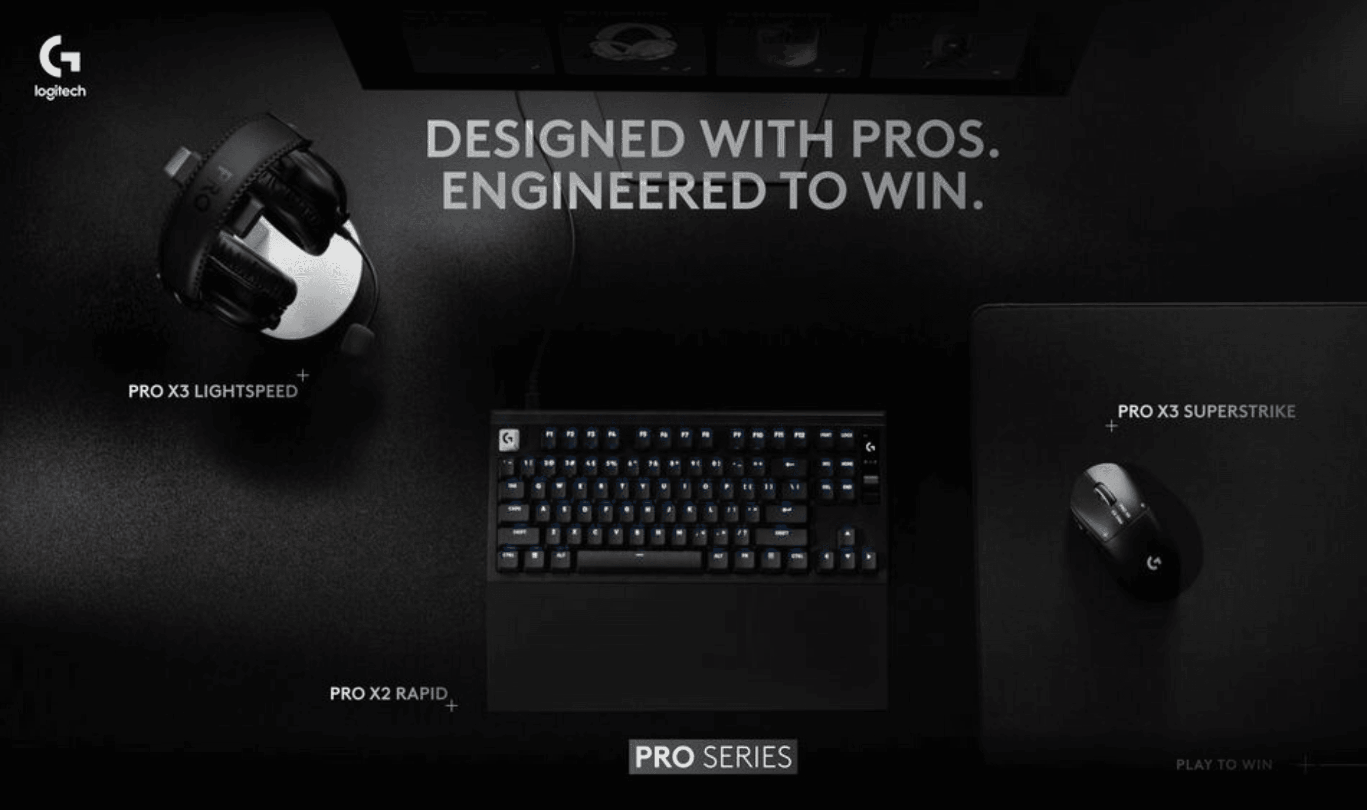 Logitech G Adds Four PRO Series Gaming Peripherals