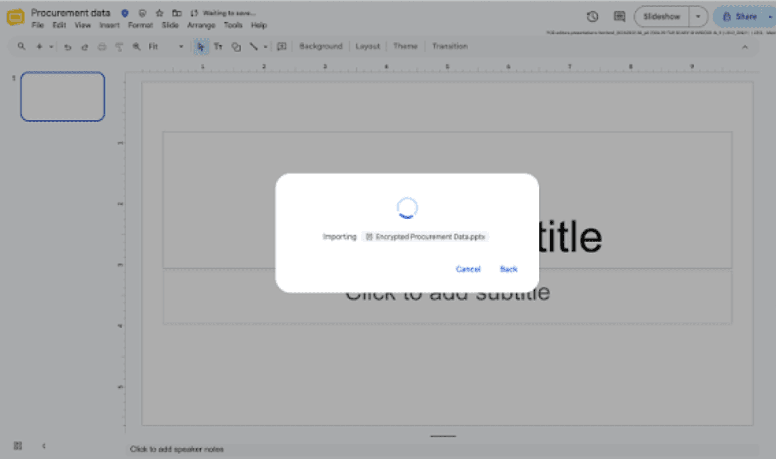 Google Opens Beta for Encrypted PowerPoint Imports in Slides