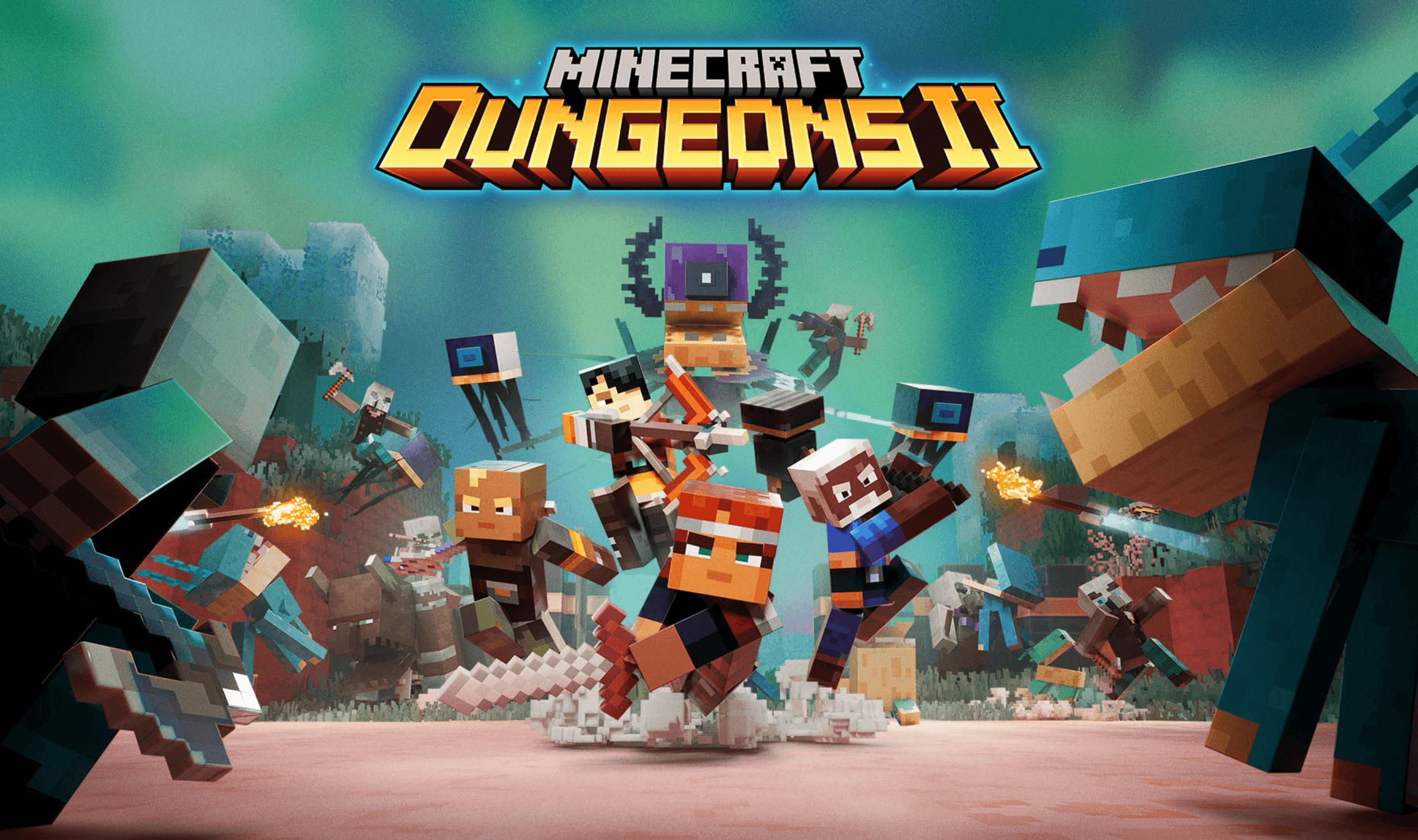 Minecraft's First New Dimension in Over 14 Years Debuts in Dungeons II