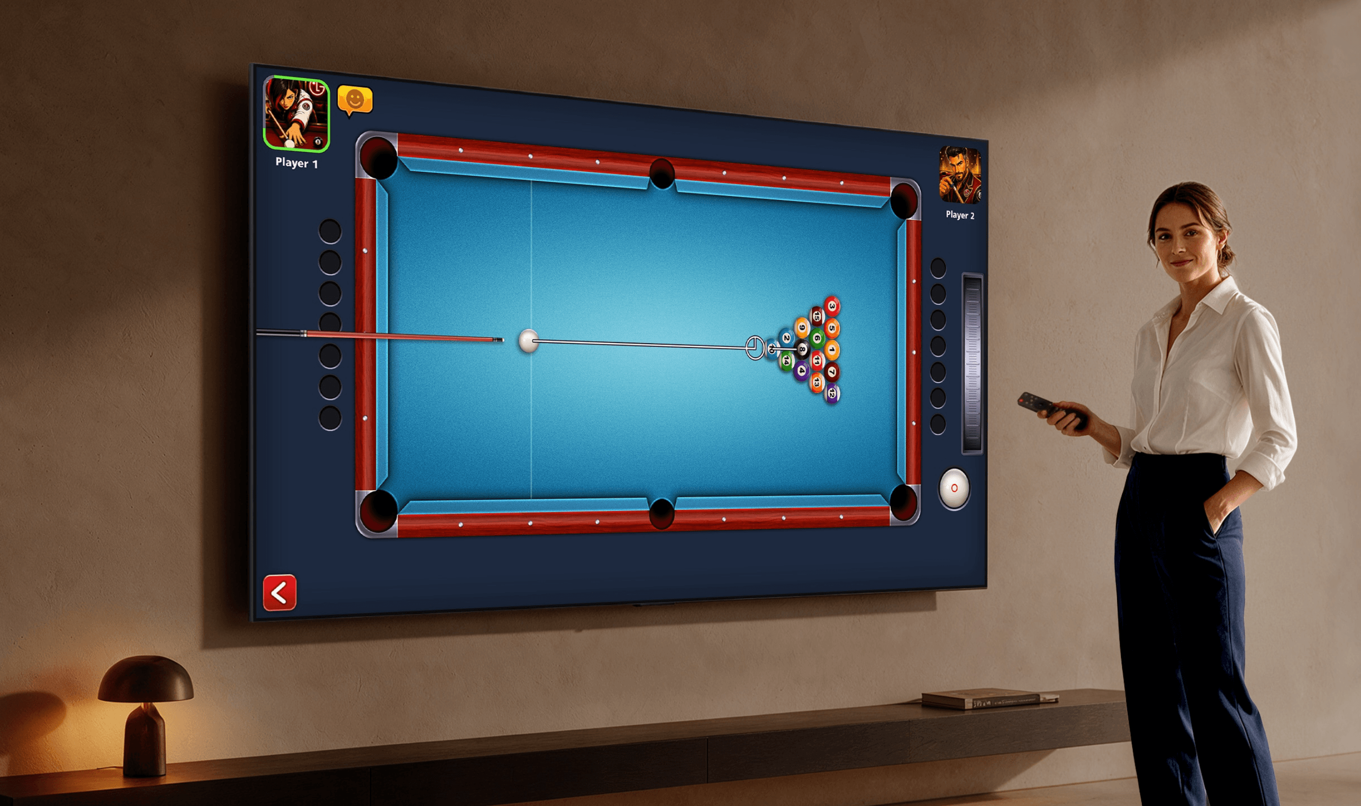 LG Brings 8 Ball Pool to TVs With Couch Play Mode