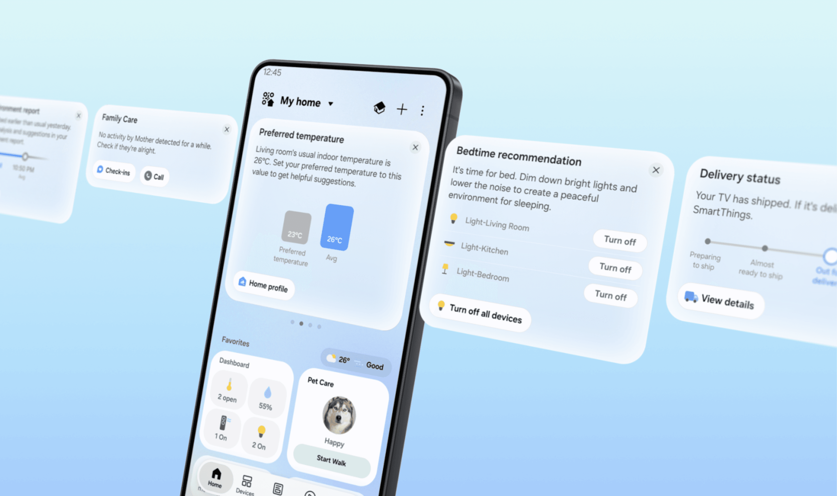 Samsung Adds SmartThings Now Cards and Local Device Control