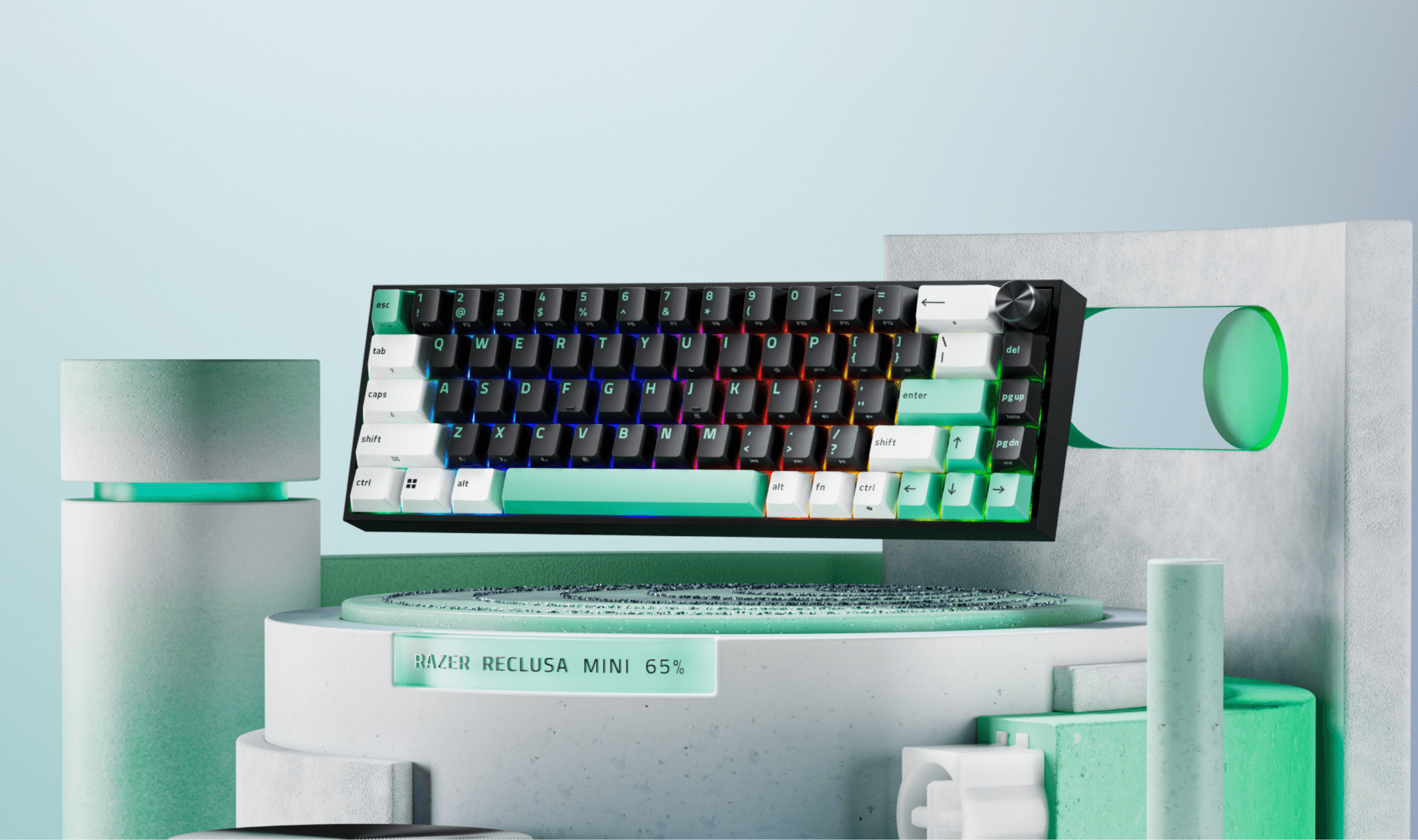 Razer Reclusa Mini 65% Adds Wireless and 8,000 Hz Wired Polling