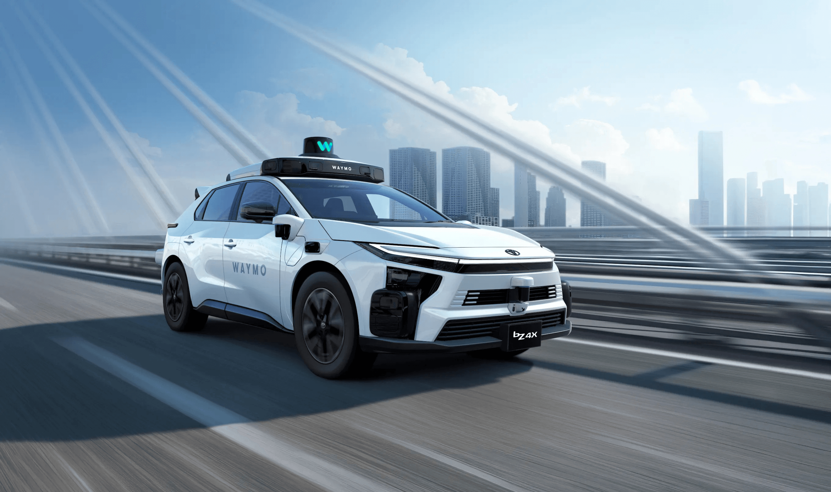 Toyota bZ4X Set for Waymo Autonomous Fleet Tests in Japan