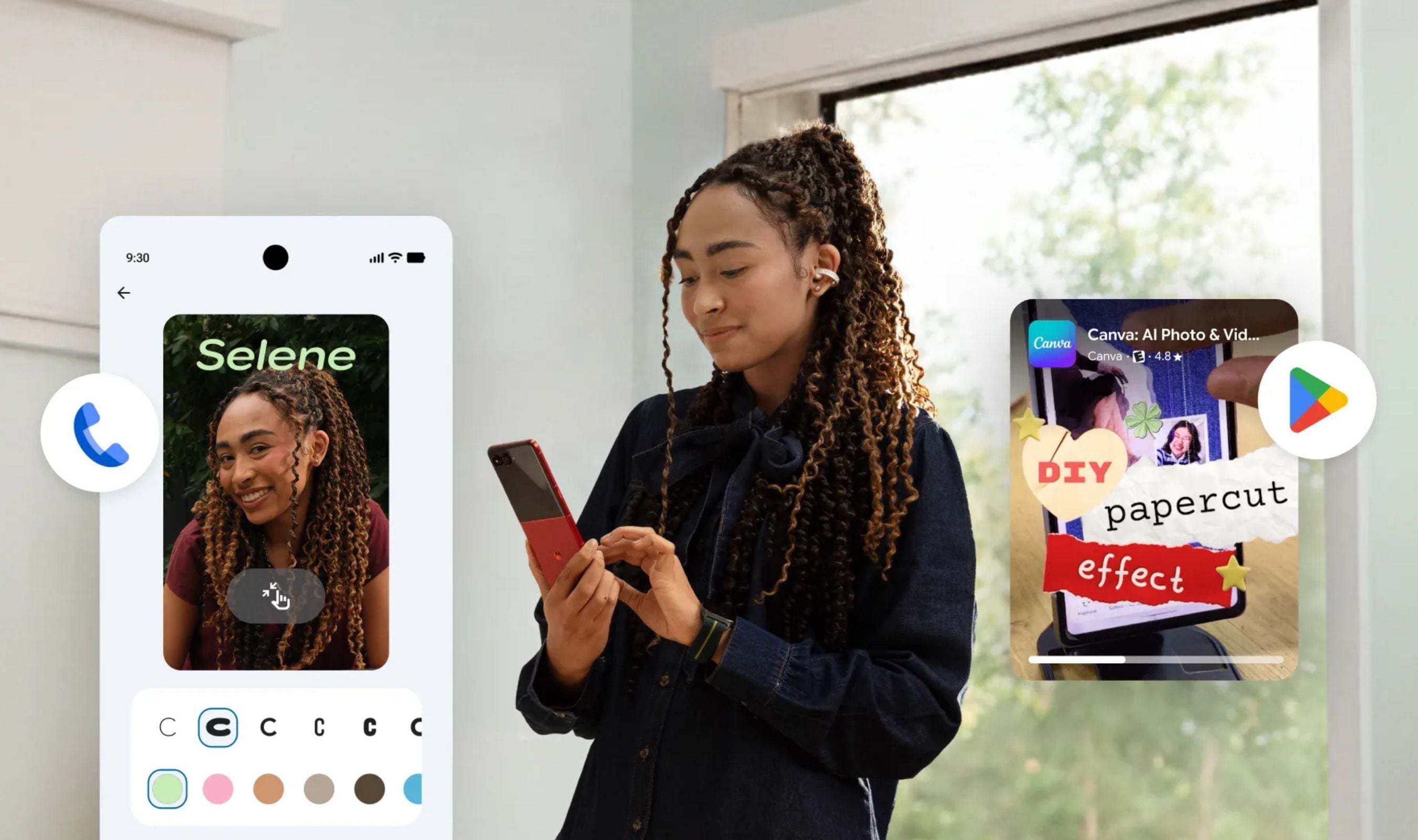 Google Adds Custom Caller ID Cards and Live Location Sharing to Android