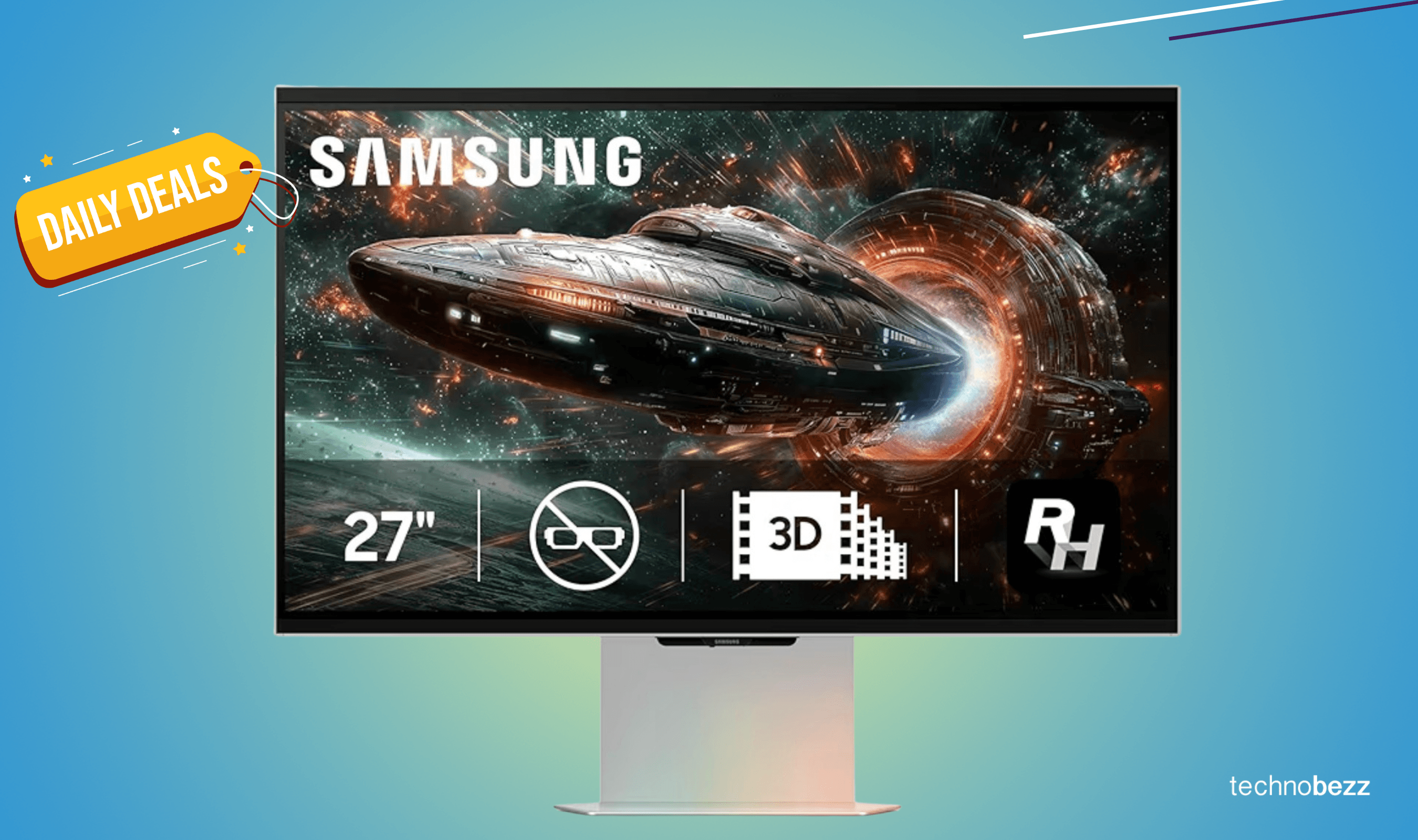 Samsung Odyssey 3D G90XF gaming monitor drops to $1199.99
