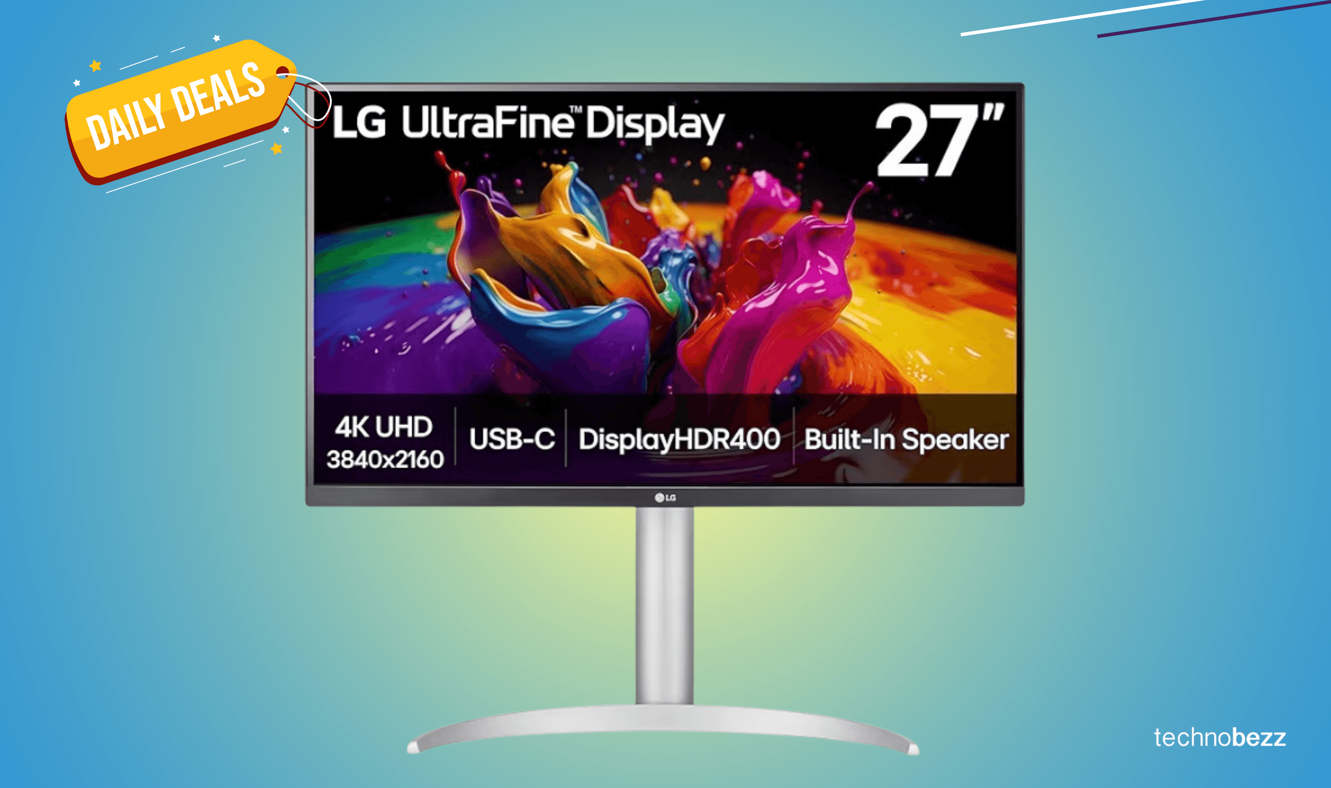 LG 27UP850K-W Ultrafine 4K Monitor Drops to $259.99