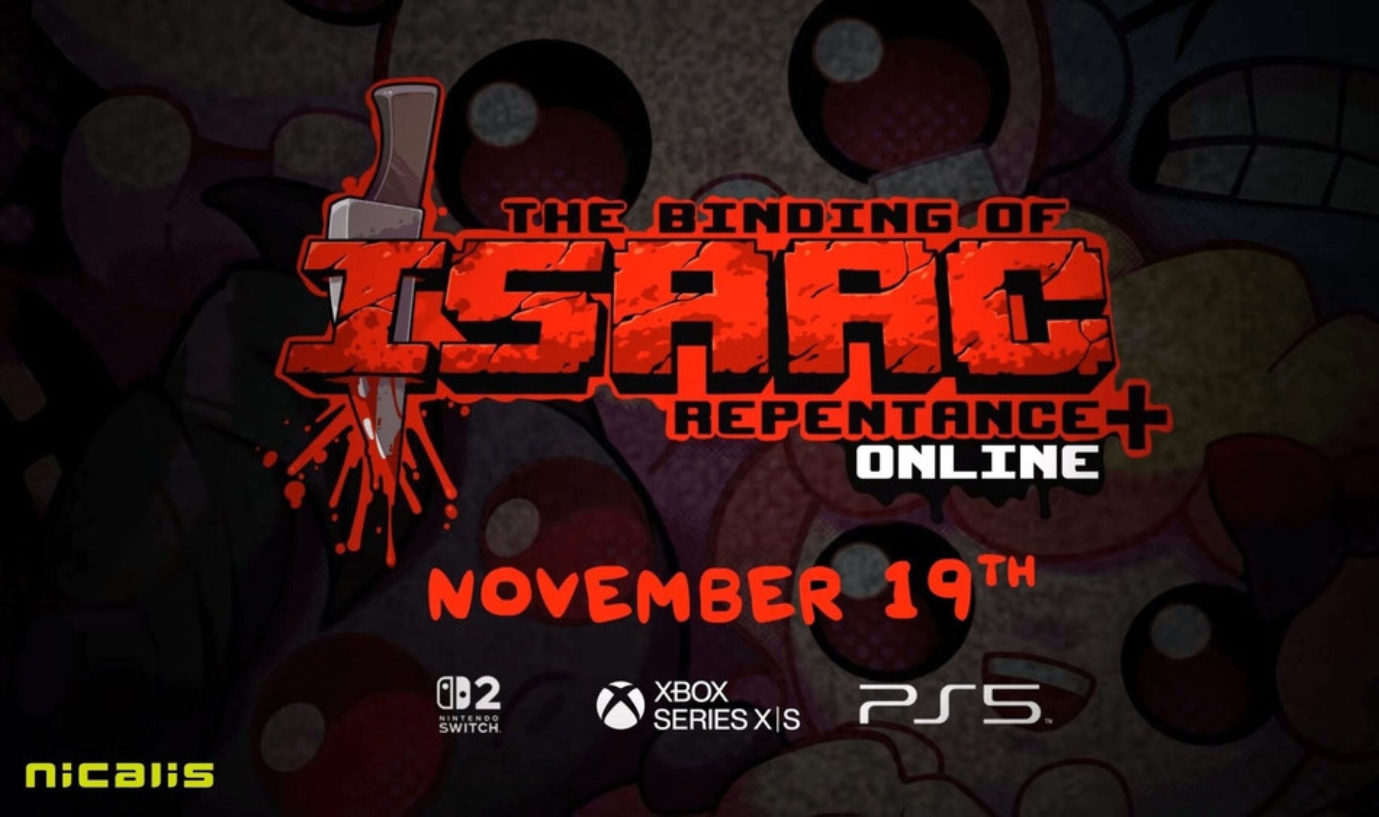 Binding of Isaac Repentance+ Online Hits PS5, Xbox Series, and Switch 2 on November 19