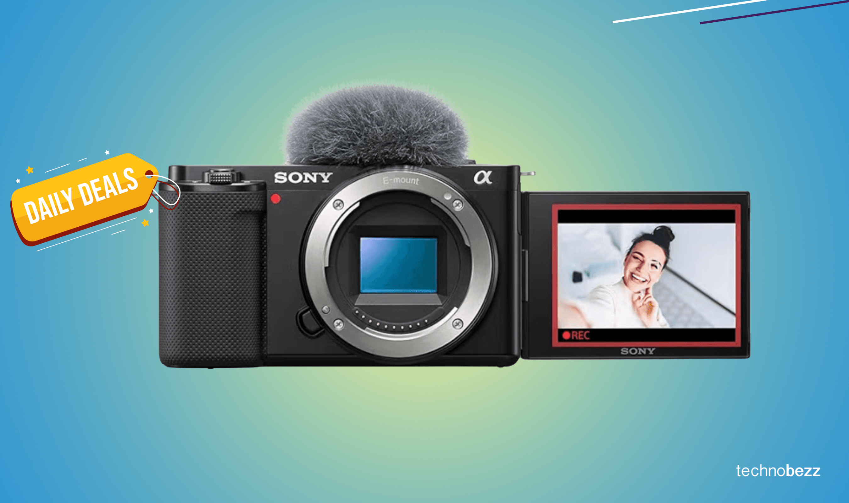 Sony Alpha ZV-E10 vlogging camera drops to $698 