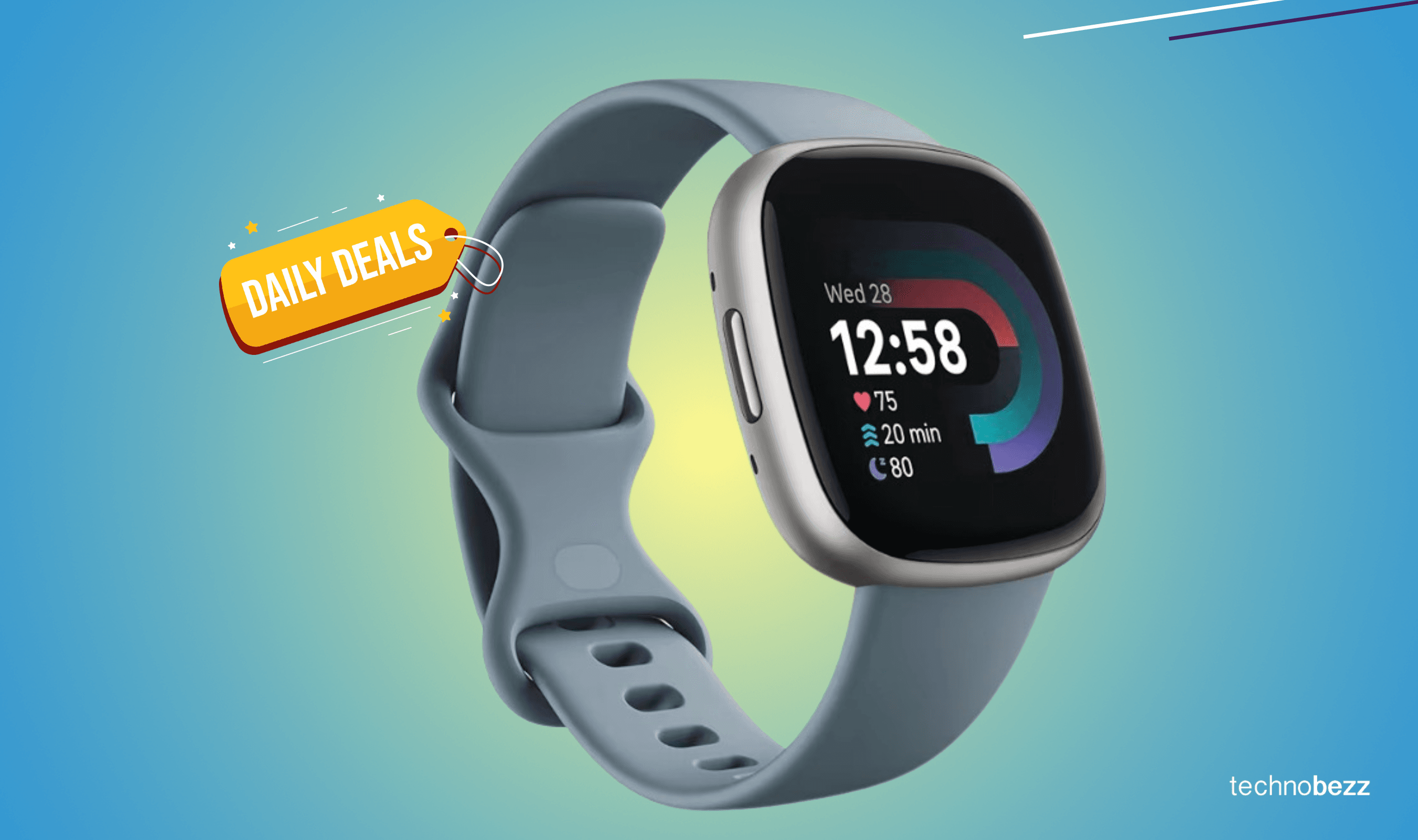 Amazon discounts the Fitbit Versa 4 smartwatch to $149.95