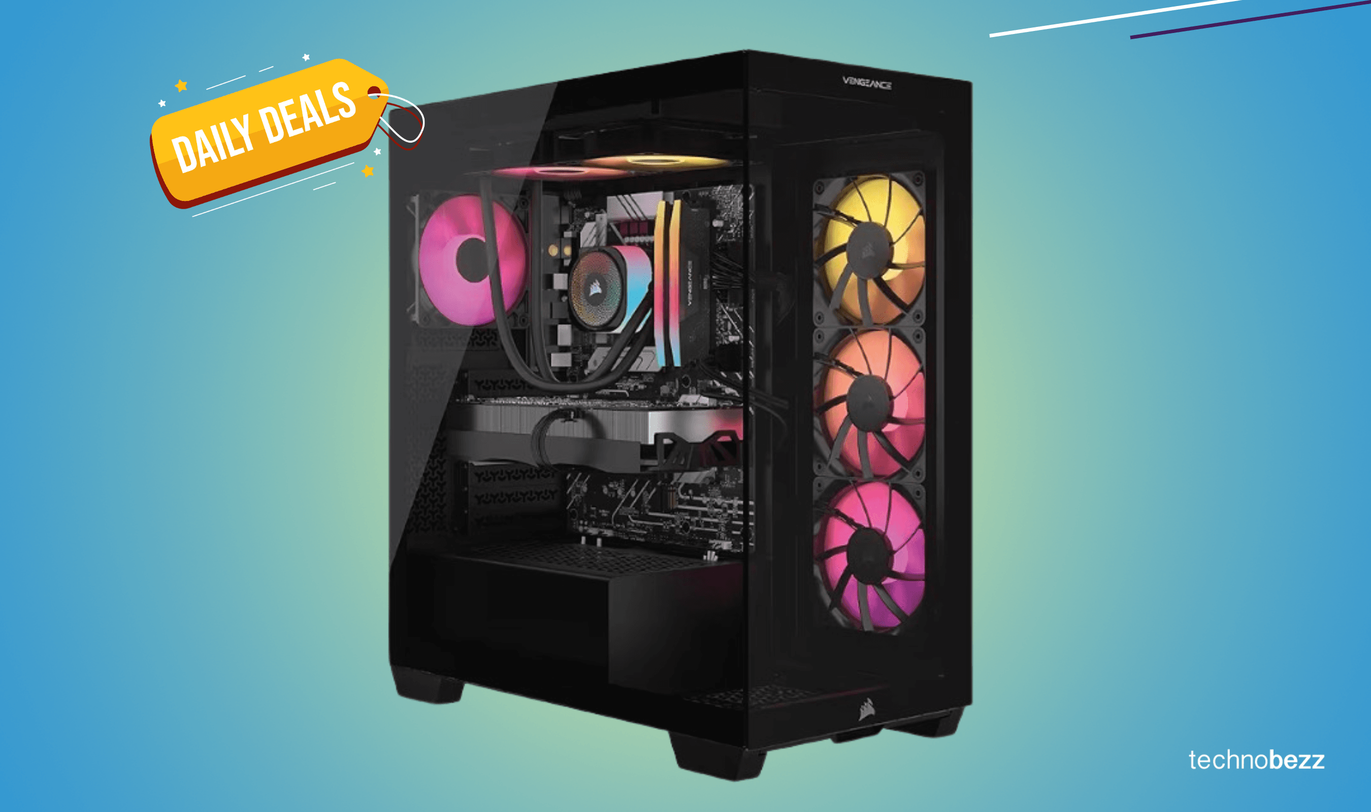 Corsair Vengeance i7500 Gaming PC with RTX 5070 drops to $2499.99 