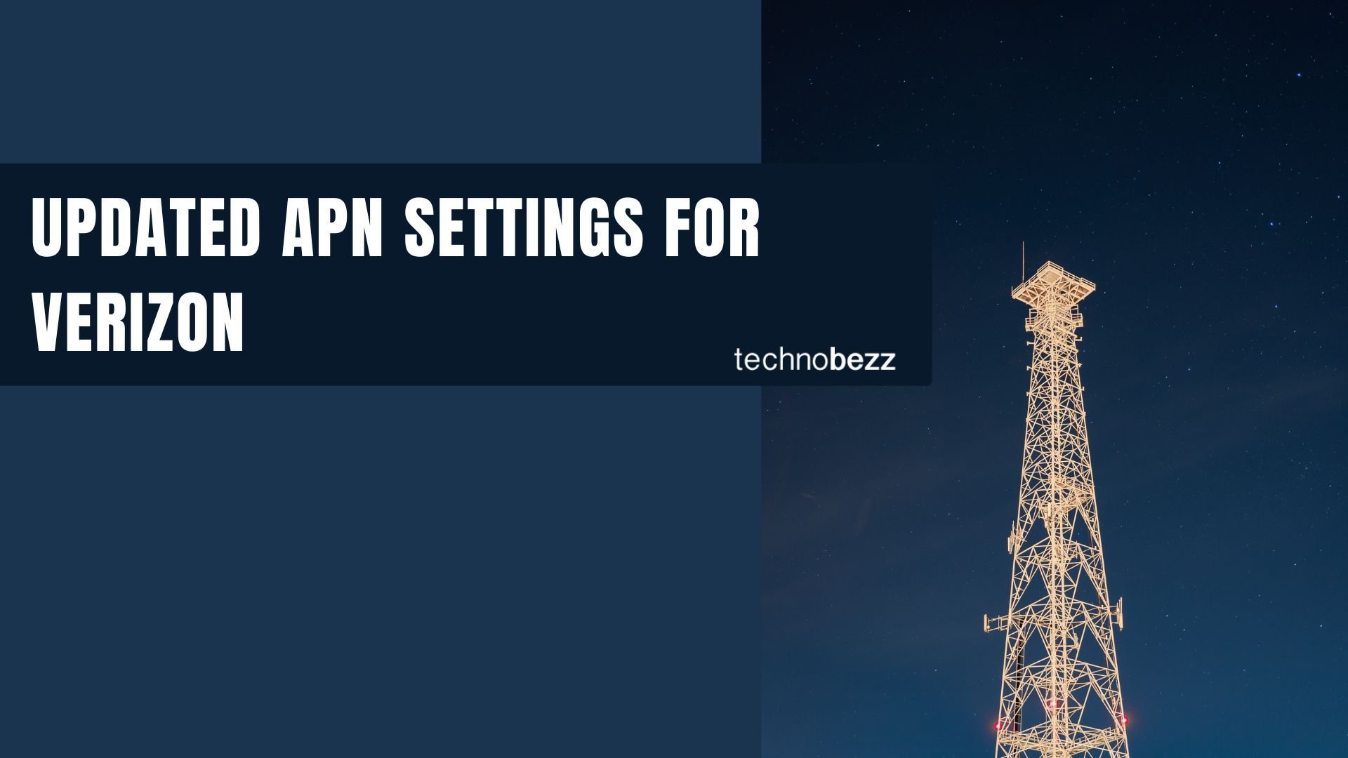 Updated APN Settings For Verizon In 2024