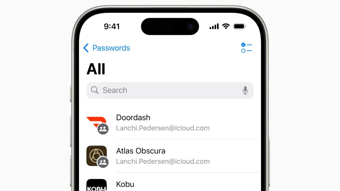 Passwords App