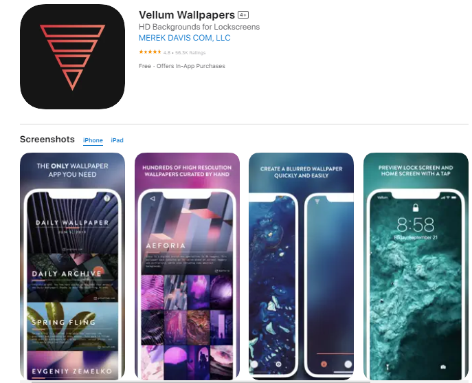 Vellum Wallpapers on the App Store
