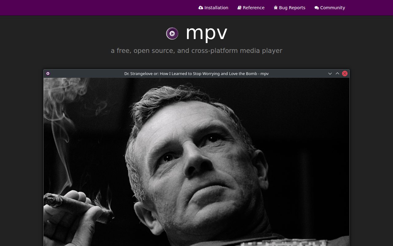 mpv official website