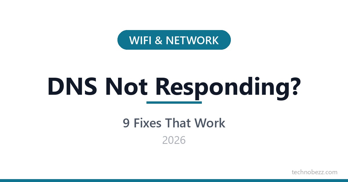 DNS Server Not Responding on Windows 11? 9 Ways to Fix It (2026 ...