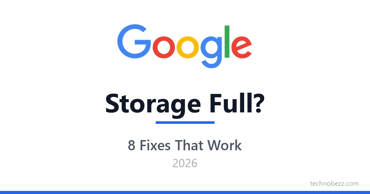 Google Pixel 10 Pro Storage Full? How to Free Up Space (2026) | Technobezz