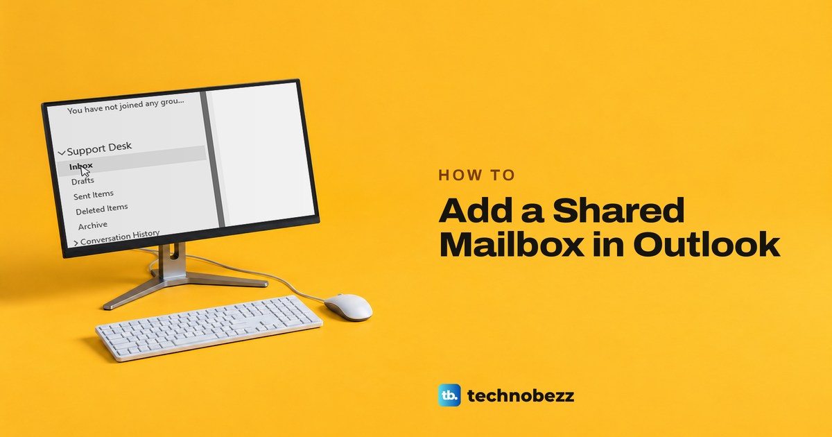 How to Add a Shared Mailbox in Outlook and Send Mail