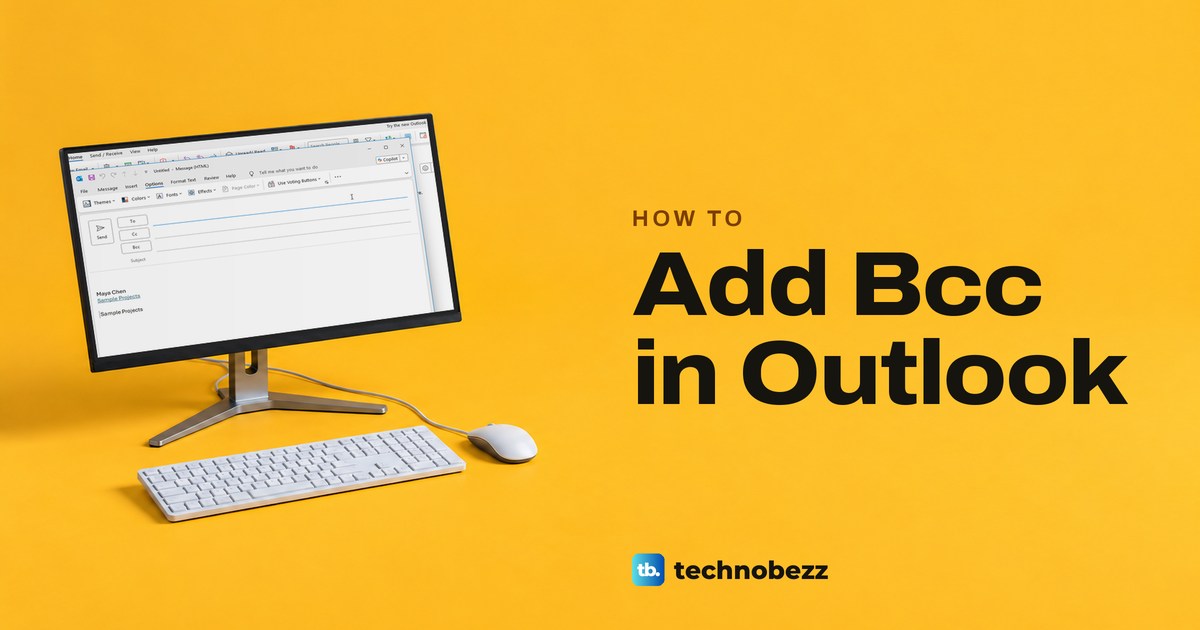 How to Add Bcc in Outlook and Hide Recipients