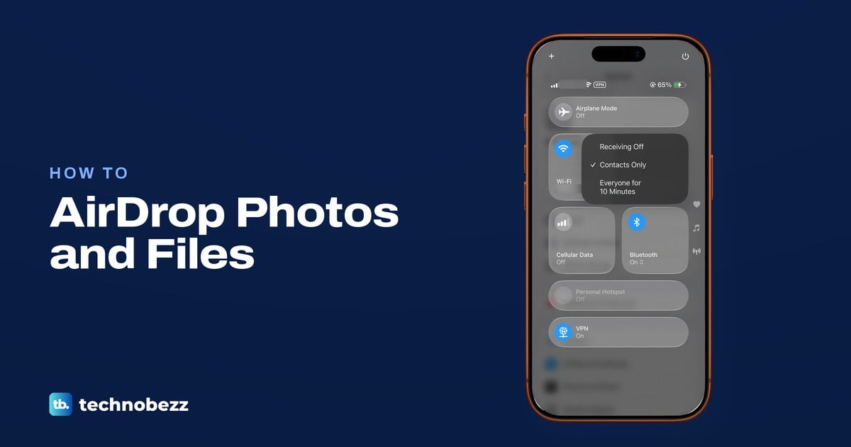 How to AirDrop Photos and Files on iPhone and Mac