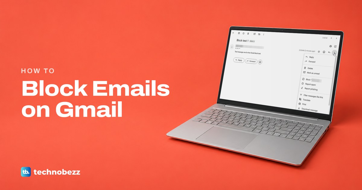 How to Block Emails on Gmail, One Sender or a Whole Domain