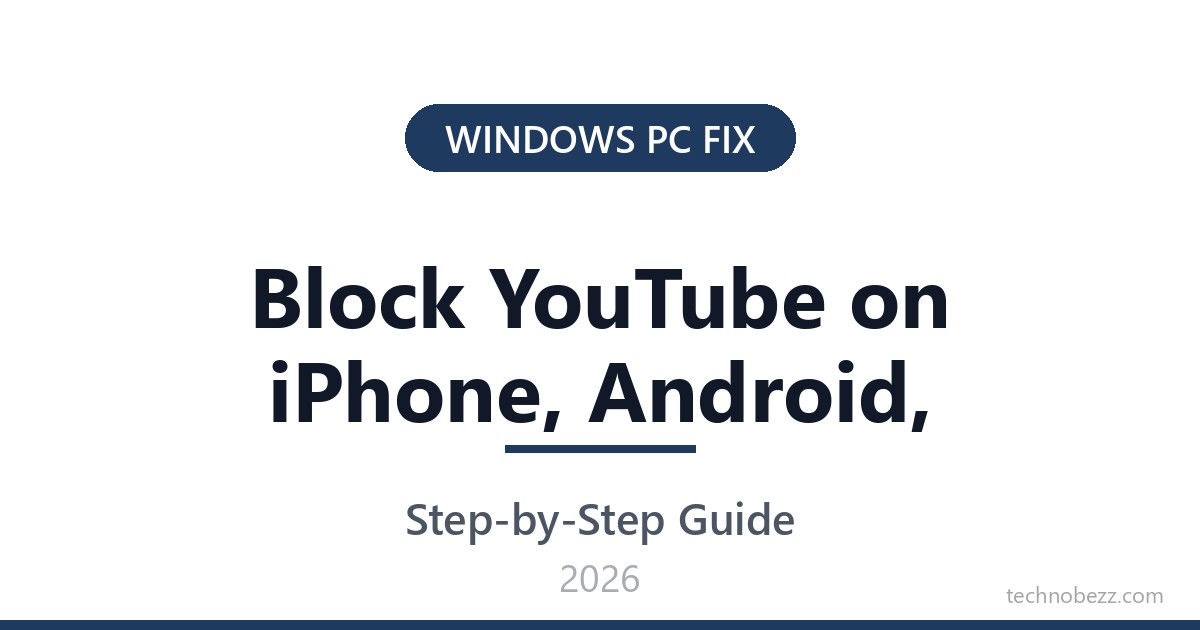 How To Block YouTube On IPhone Android Mac Windows And Wi Fi 