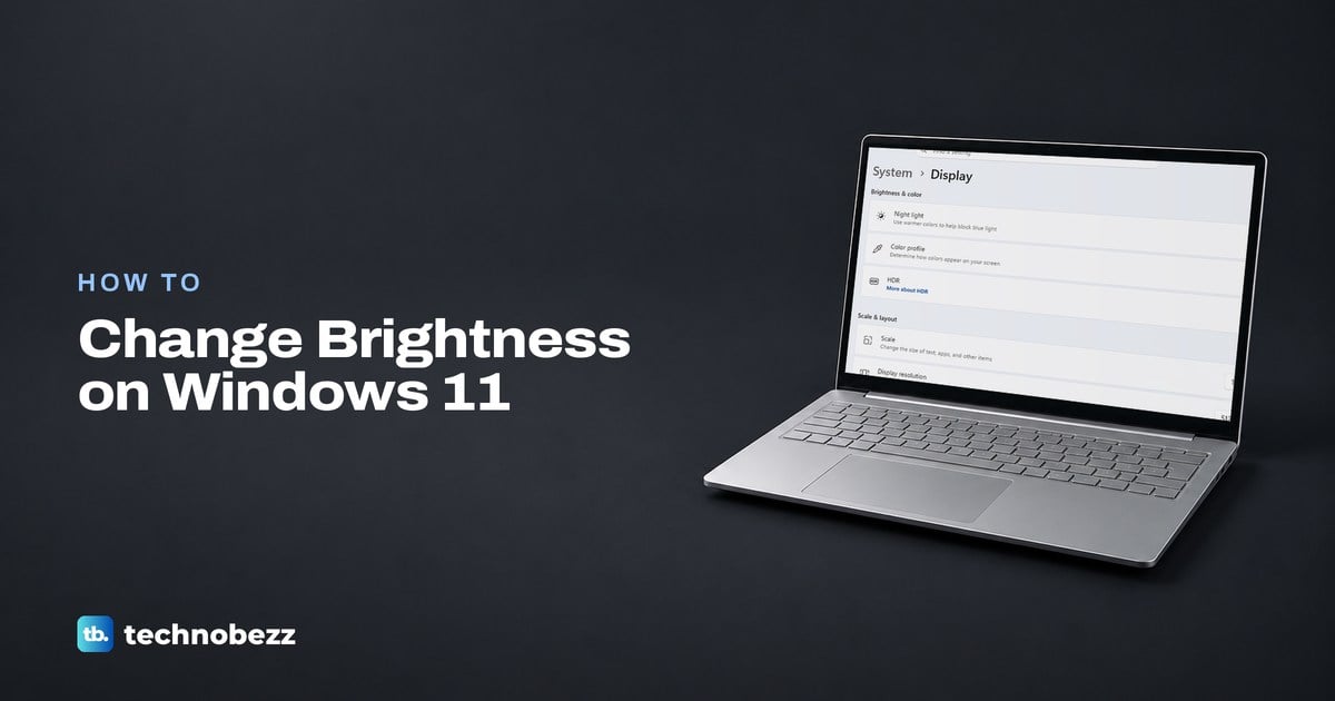 How to Change Brightness on Windows 11 and Fix Dimming