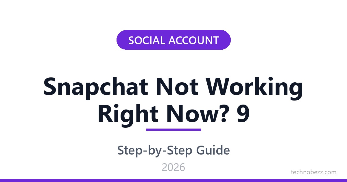 Why Is Snapchat Not Working Right Now