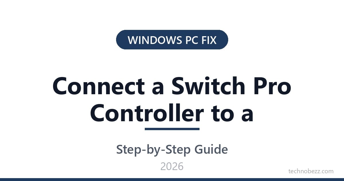 Ihow T How to Connect a Switch Pro Controller to a PC With Bluetooth | Technobezz
