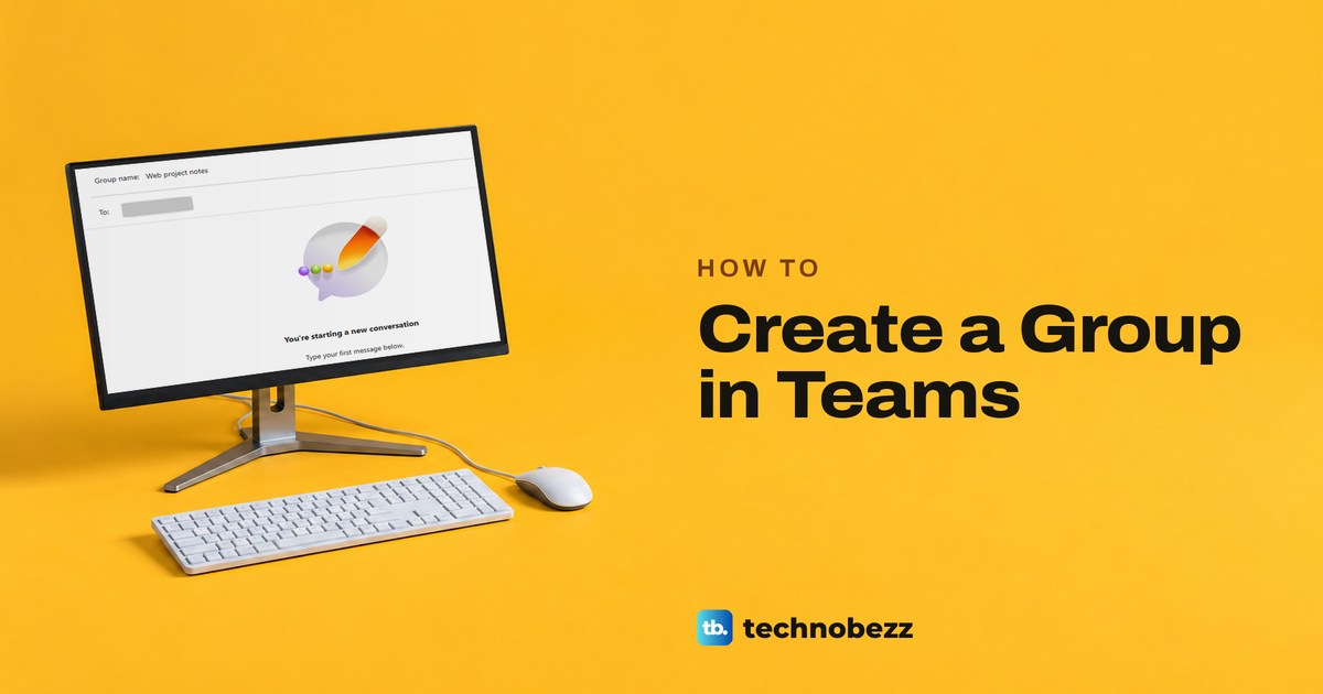 How to Create a Group in Teams for Private Chat