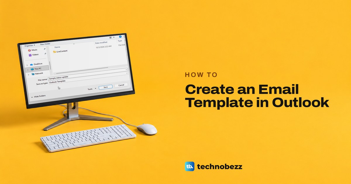 How to Create an Email Template in Outlook