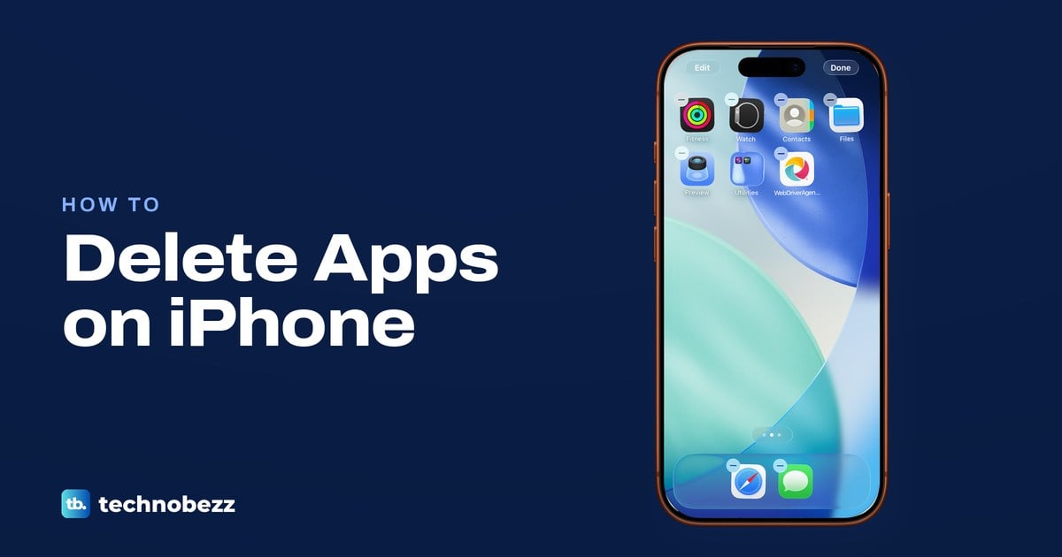 How to Delete Apps on iPhone and What Gets Removed