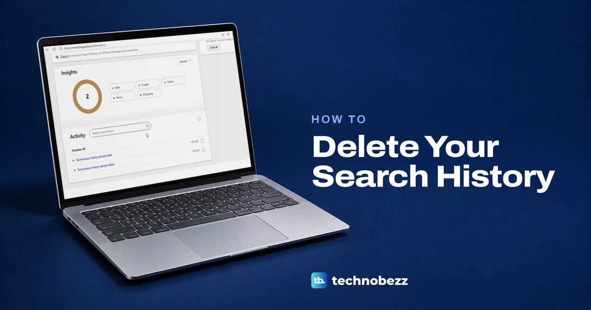 How to Delete Search History on Google and Bing
