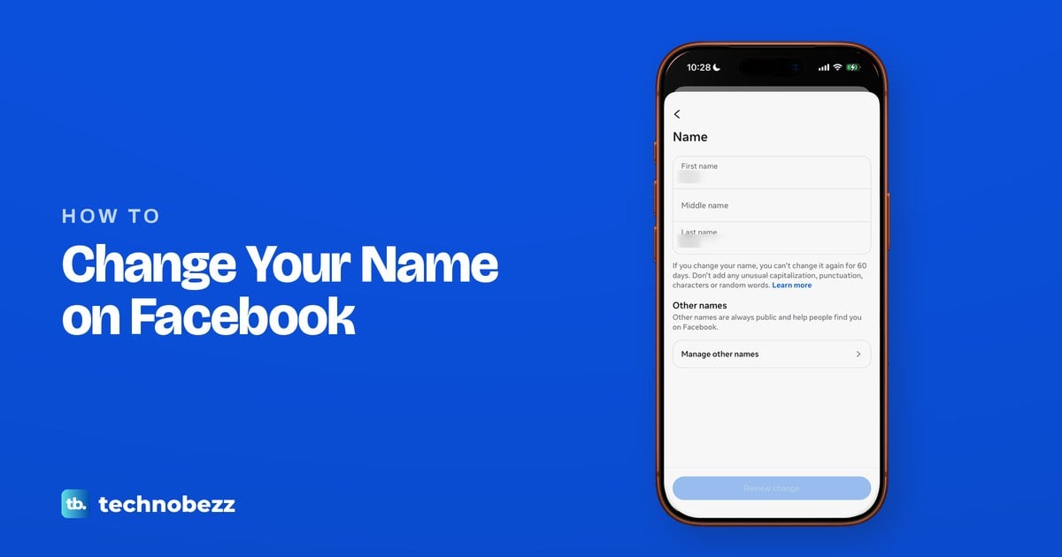 How to Change Your Name on Facebook (App and Desktop)
