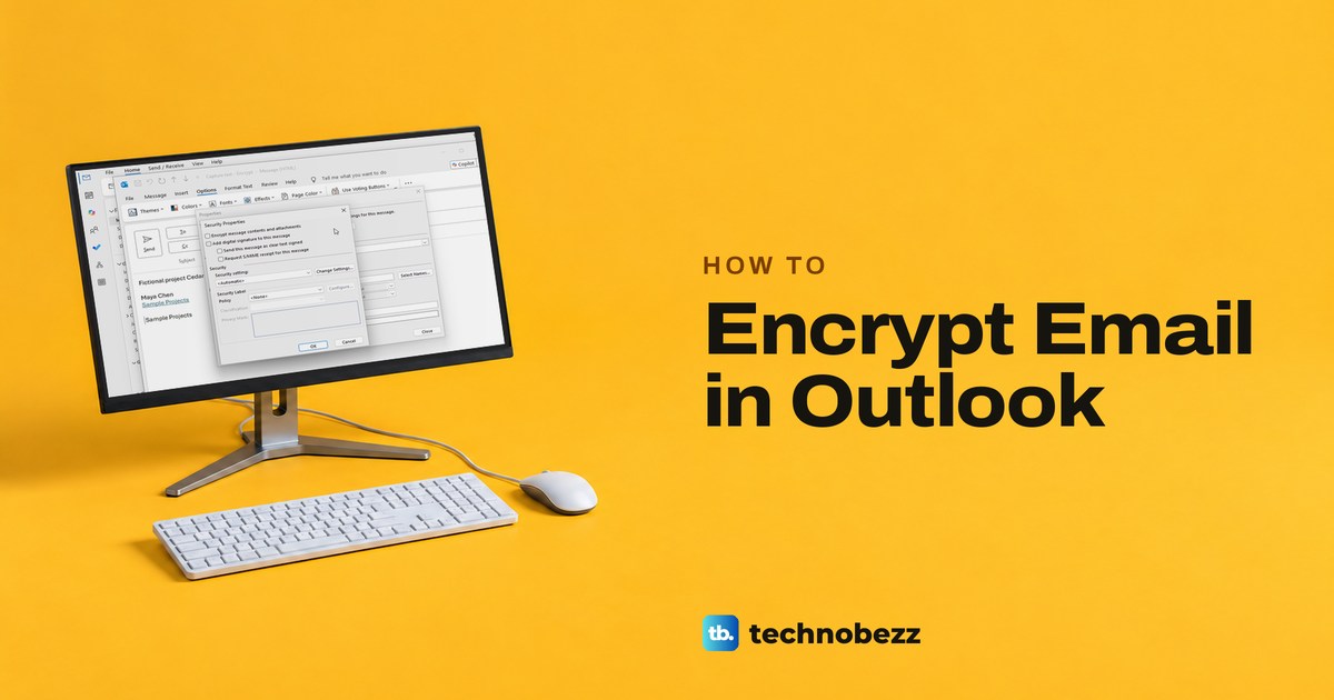 How to Encrypt Email in Outlook and Send It Securely