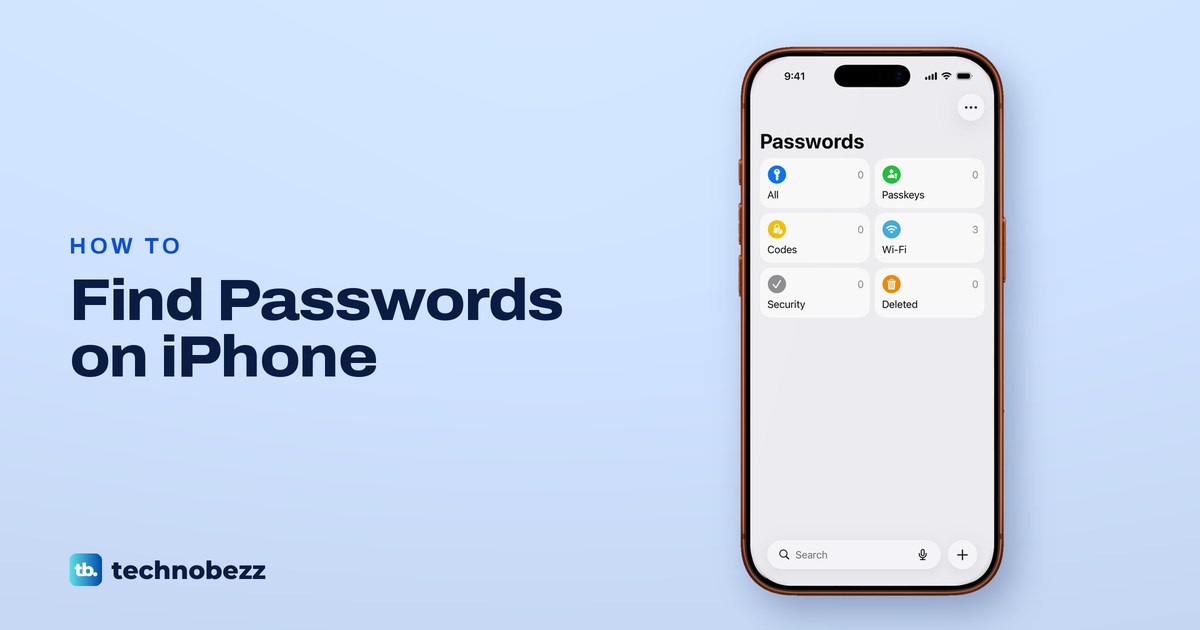 How to Find Passwords on iPhone and See Saved Logins