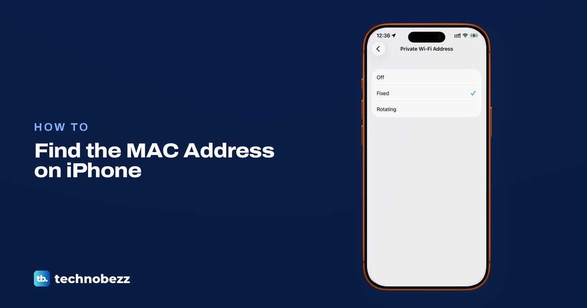 How to Look Up the MAC Address on an iPhone
