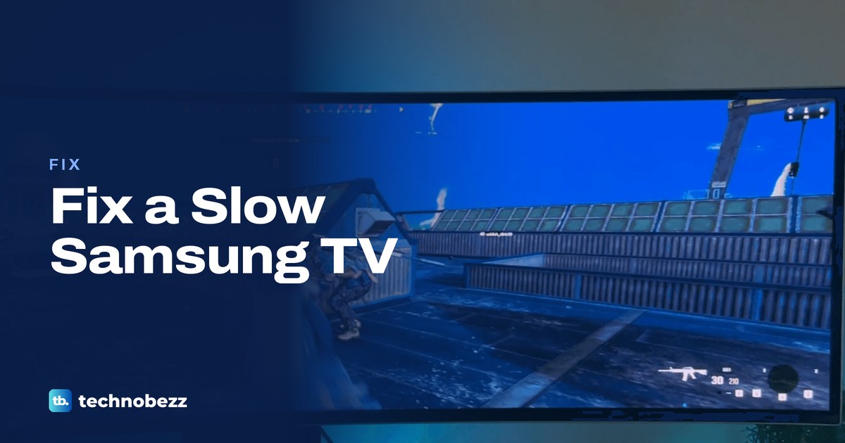 Samsung TV Lagging? How to Fix a Slow Samsung TV