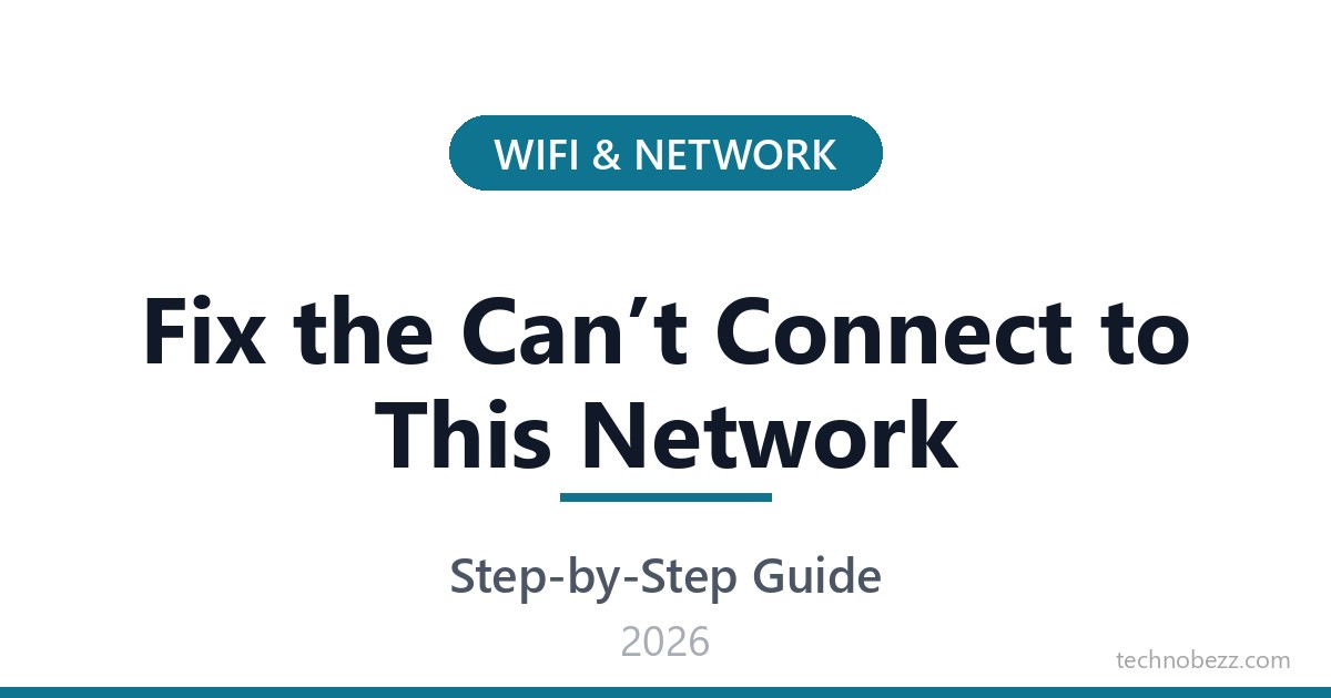 How to Fix the Can’t Connect to This Network Error on eduroam | Technobezz