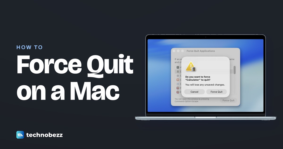How to Force Quit on Mac When an App Is Frozen