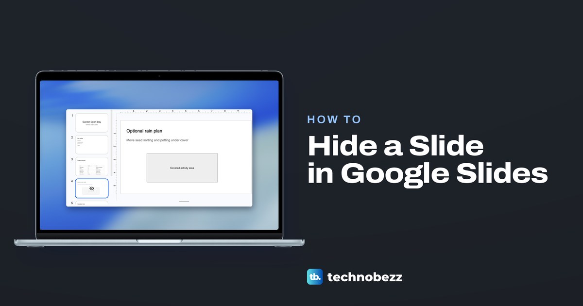 How to Hide a Slide in Google Slides Without Deleting It